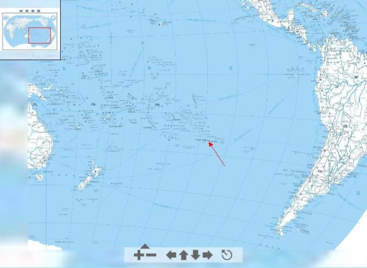 皮特凯恩群岛在世界地图上的位置