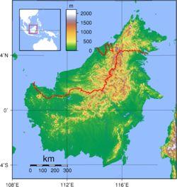 加里曼丹岛地图_加里曼丹岛人口