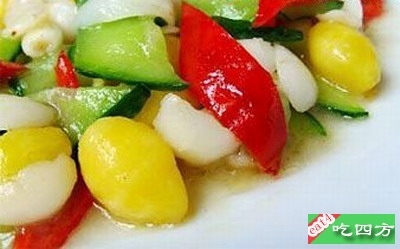 qingchaoyinxingbaihe(tu)-tesecaipu-王鱿鱼母炖汤图片