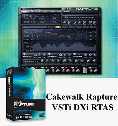 《跨平台超级波表合成器》(Cakewalk Rapture