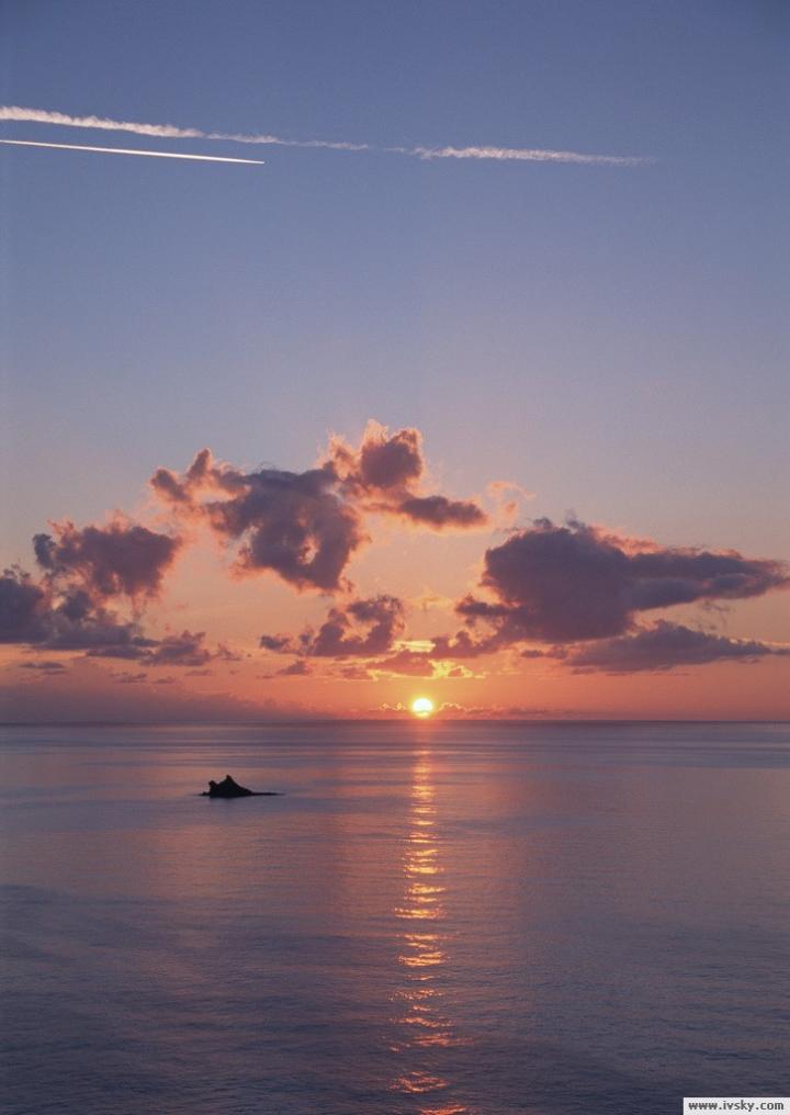 夕阳黄昏 自然风光 风景图片(340)