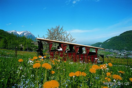 瑞士:铁力士雪山和少女峰图片