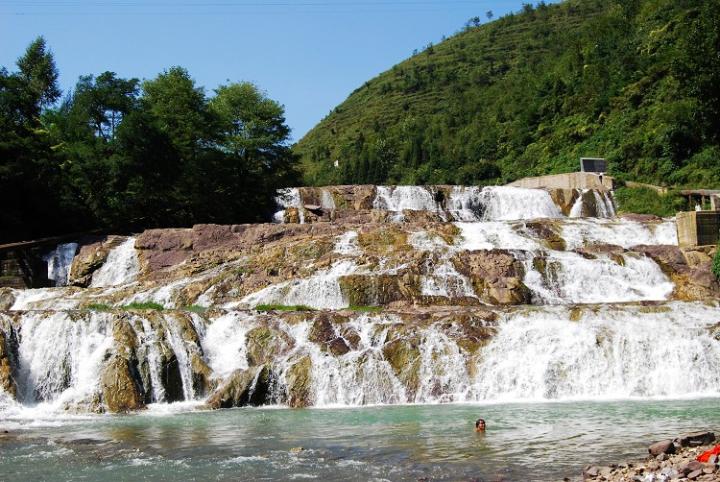 响水滩瀑布图片 自然风光 风景图片