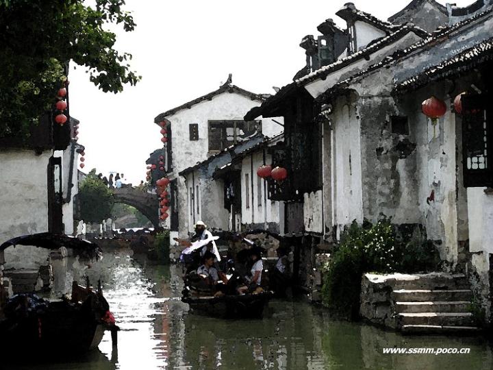 月江南水乡游—周庄图片 自然风光 风景图片(4)