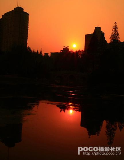 血色残阳!图片自然风光风景图片xue se can ya