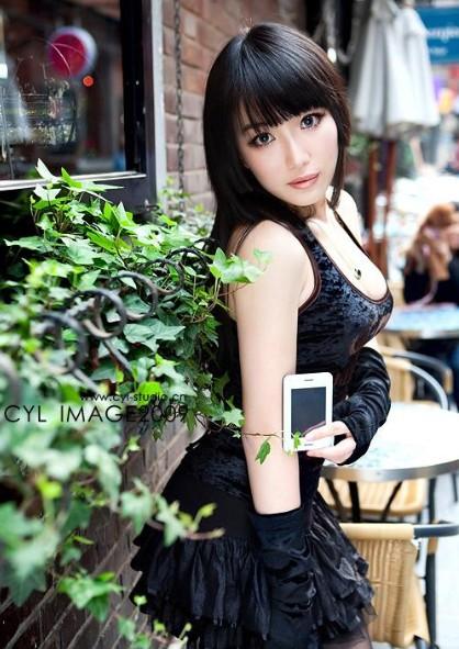 汉音对照CJ美女小沁性感性感数码的v美女CJ宝贝千娇百媚图片