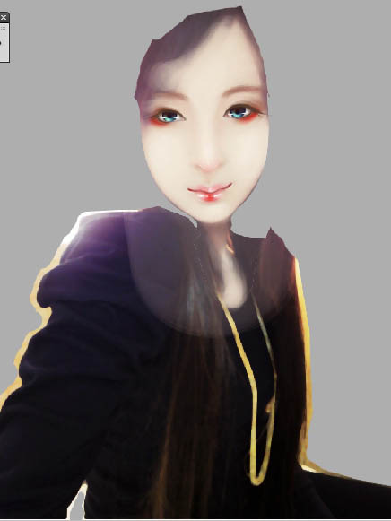 photoshop把室内人物图片转为梦幻卡通手绘效果(3)