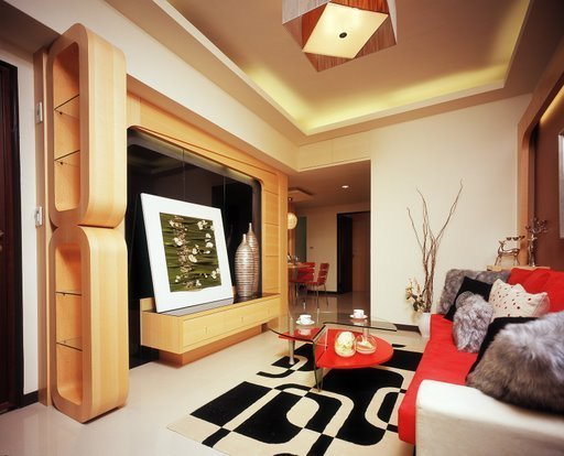 汉音对照 16图看时尚达人扮靓家 78平超温馨居