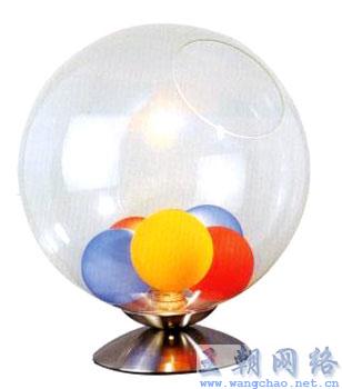 时尚个性设计的手工玻璃台灯shi shang ge xing
