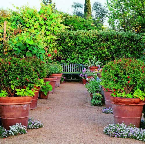 汉音对照 利用盆栽移盆造景高效造花园 li yong