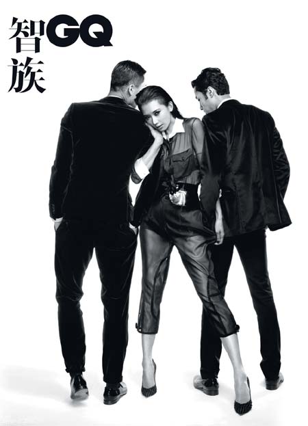 汉音对照 林志玲《GQ》打太极驭夫有术 lin zh