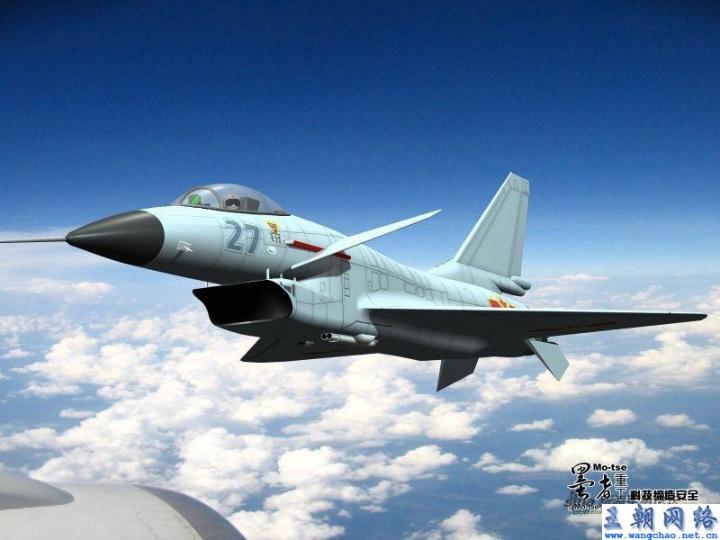 高清图:CG高手做得国产歼十战机,很美很强大!