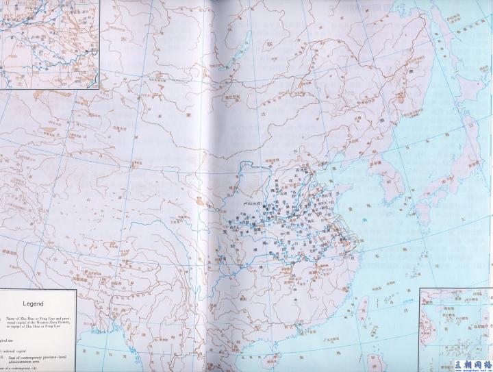 军事:周朝时期中国地图 - 王朝军事 - junshi.wan