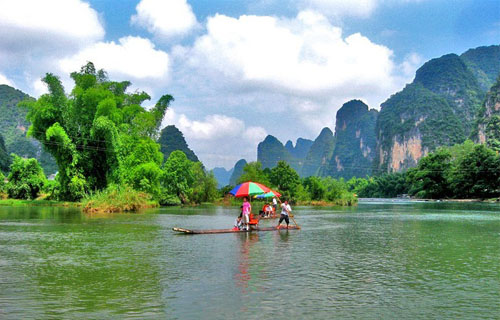 yang shuo piao liu shui shang lang man - 王朝网