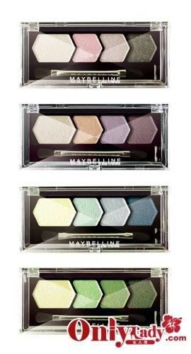 汉音对照 美宝莲纽约 睛采造型四色眼影-璀璨钻