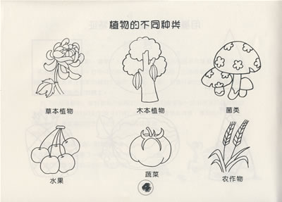 儿童简笔画创意大全:植物