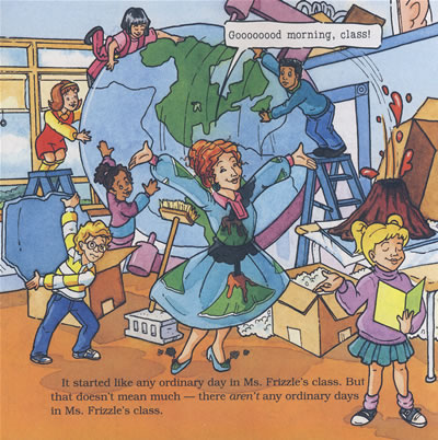 神奇的校车系列:从上面吹the magic school bus blows its top