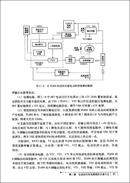 怎样读电动自行车电路图