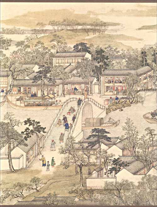 姑苏繁华图清徐扬精装