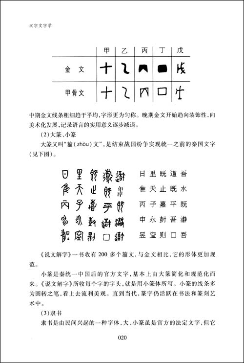 图书 语言文字 汉语 汉字 汉字基础 > 汉字文字学 han zi wen zi xue
