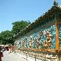 北京北海公园九龙壁