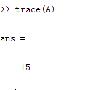 用matlab求矩阵的一些常用的值