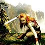 Photoshop打造悬崖上的魔人女战士－Photoshop