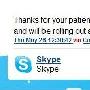 Skype宕机波及全球用户：微软遭讥讽