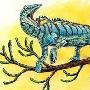 会飞的小怪物们--Megalancosaurus【古爬行类动物】 动物世界