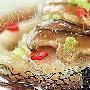 香菇火腿蒸鳕鱼(图)－国内菜系