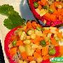 豌豆炒火龙果(图)－国内菜系