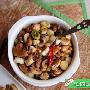 坚果葱头炒鸡丁(图)－风味小吃