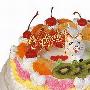 鲜奶生日蛋糕（图）－面食糕点