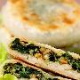 小白菜馅饼(图)－面食糕点