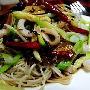 鱿鱼拌面(图)－面食糕点