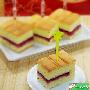 杨梅果酱夹心蛋糕(图)－面食糕点