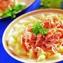 凉拌青苹果鸡肉丝（图）－特色菜谱