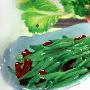 香肠炒油菜（图）－特色菜谱