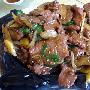 铁板牛肉（图）－特色菜谱