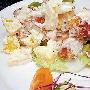 菠萝油条虾（图）－特色菜谱
