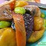 香菇炒板栗（图）－特色菜谱