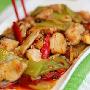 鱼片爆莴苣（图）－特色菜谱