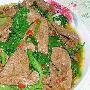 菠菜炒猪肝（图）－特色菜谱