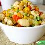 豌豆烩玉米(图)－特色菜谱