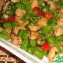豆角炒肉丁(图)－特色菜谱