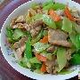 莴笋炒肉片(图)－特色菜谱