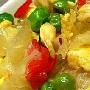 花豆银耳炒鸡蛋(图)－特色菜谱