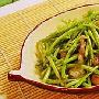 芦蒿炒肉丝(图)－特色菜谱