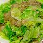 肉片炒卷心菜(图)－特色菜谱