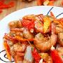辣味椒盐虾(图)－特色菜谱